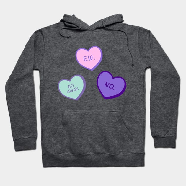 ANTI SOCIAL HEARTS // set Hoodie by KaonashixJo